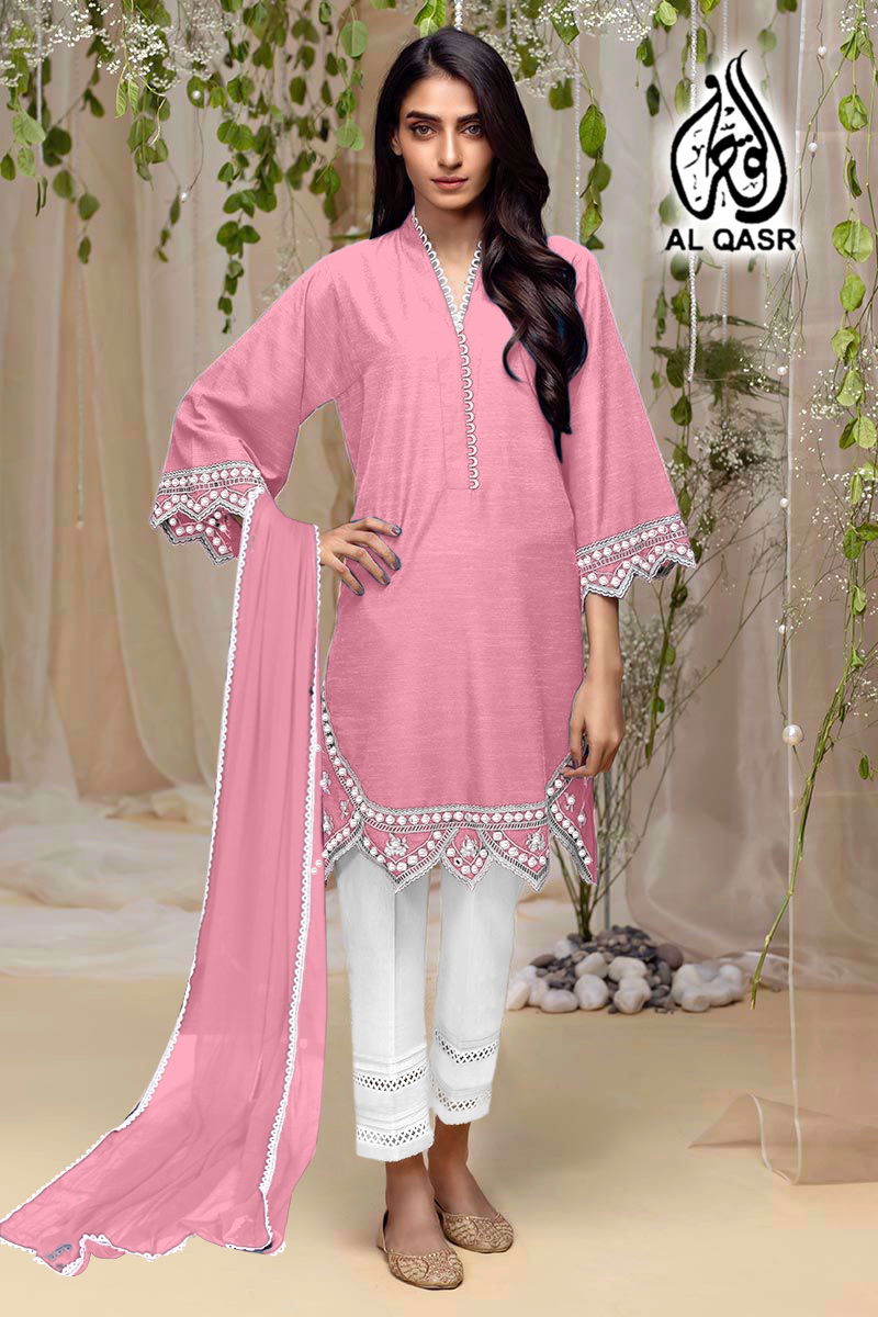 Al Qasr 1201 New Heavy Ethnic Wear Georgette Ready Made Collection